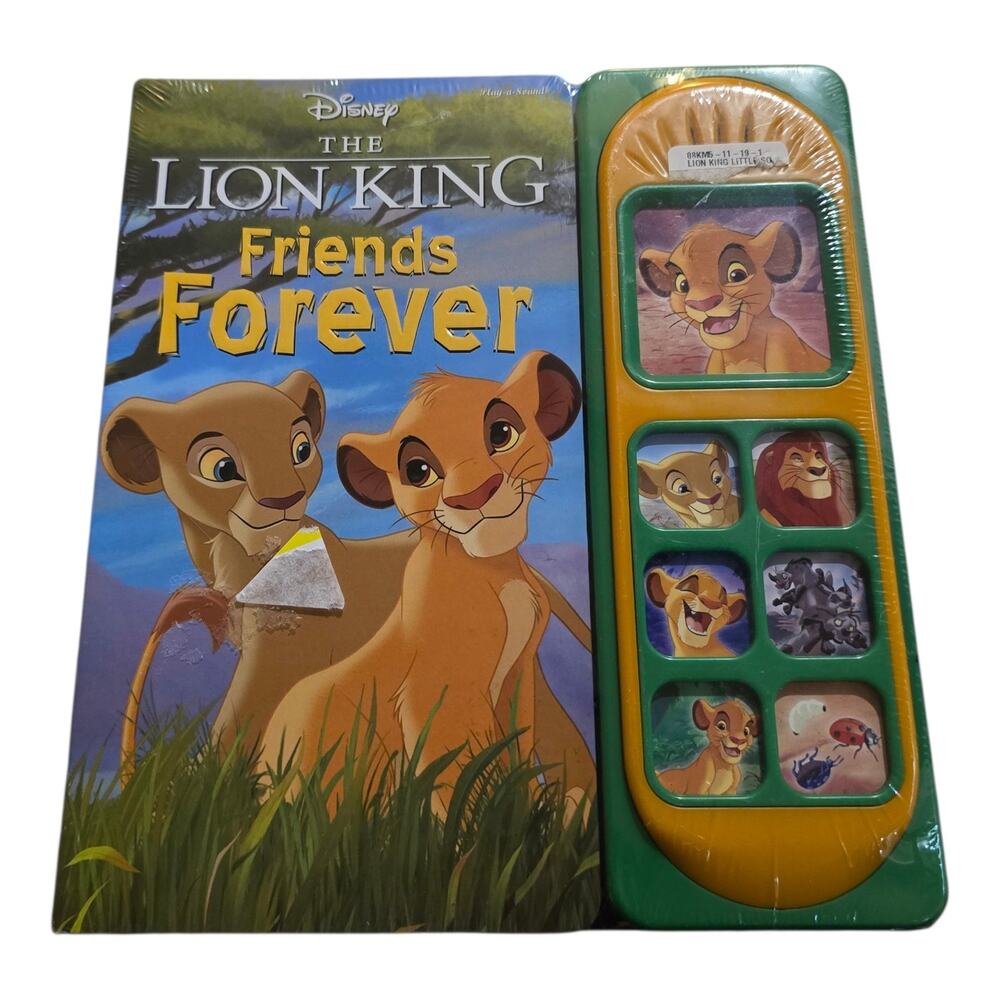Disney Lion King Friends Forever Play a Sound Book PI Kids NOS 2019